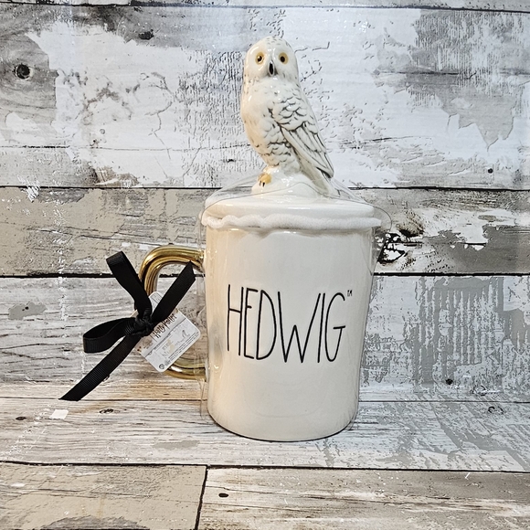 Hedwig Rae's Rae Dunn | Dining | Rae Dunn Harry Potter Hedwig Mug | Poshmark